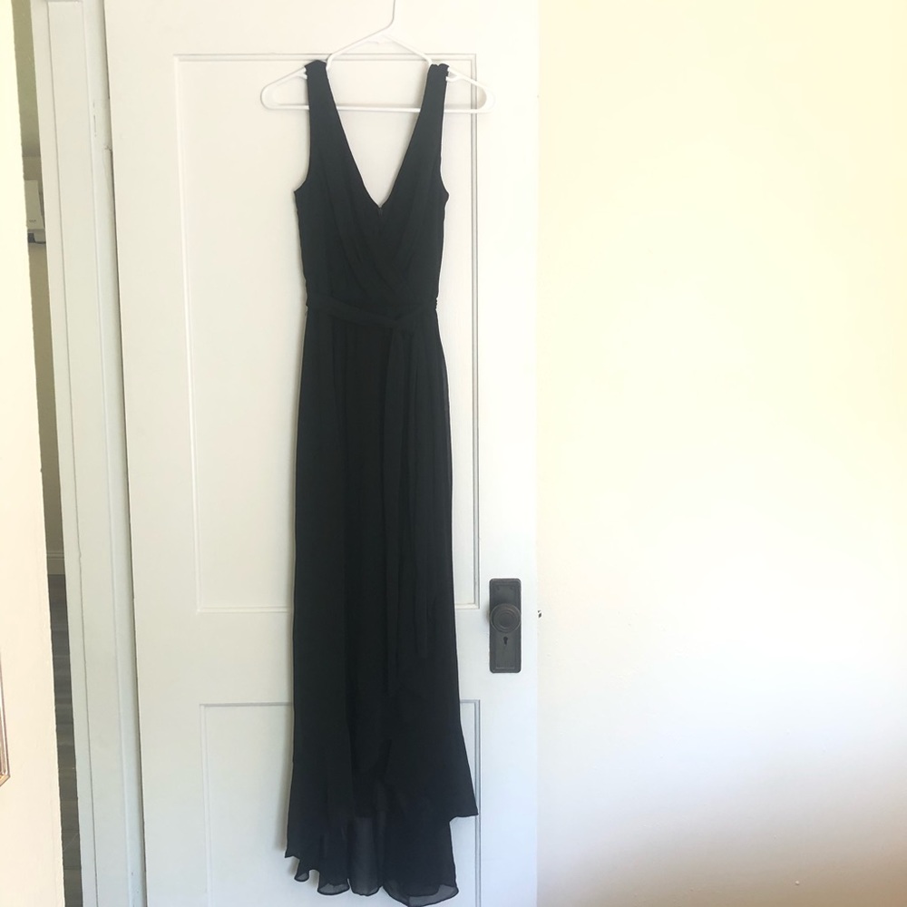 Black Bridesmaid Dress